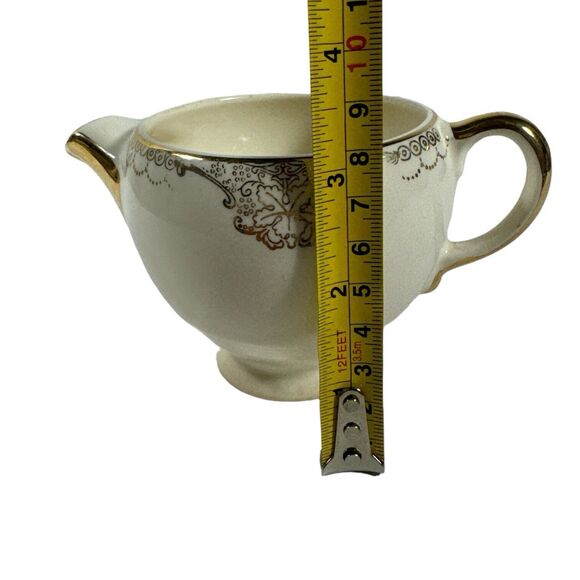 Trianon by Salem China Creamer 23 Kt Gold - Picture 7 of 8